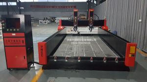 吉林桦甸HW-1825双头重型浮雕石材雕刻机